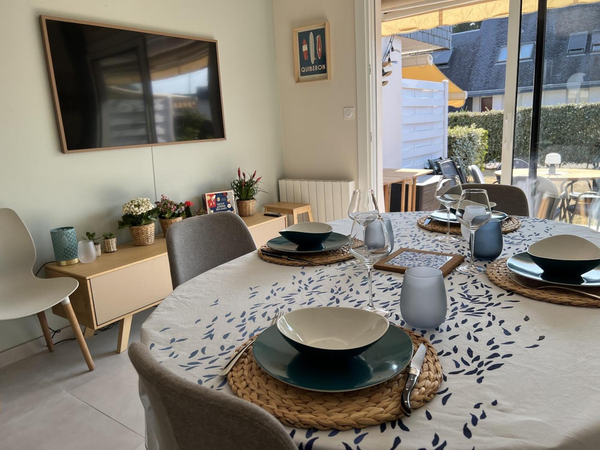 Triplex A 200M De La Plage - O Delices Marins Carnac Εξωτερικό φωτογραφία